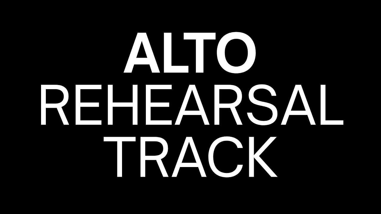 And Can It Be - Alto 1
