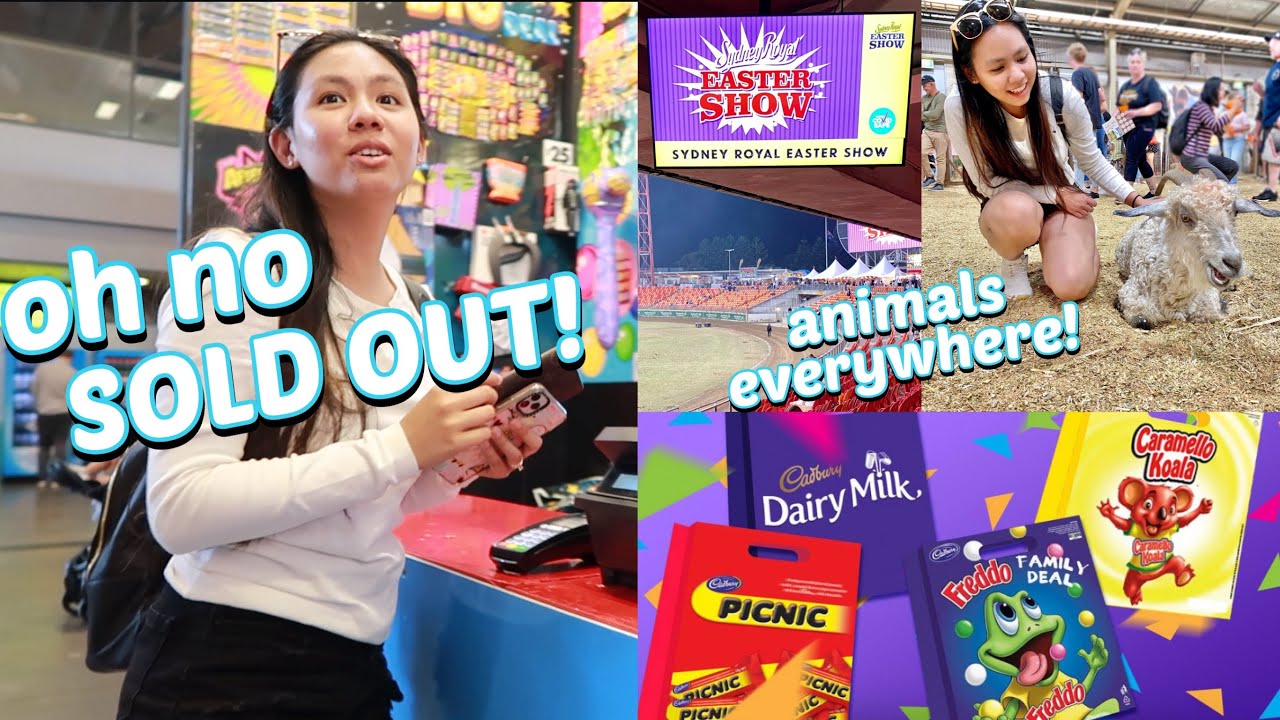SYDNEY ROYAL EASTER SHOW 2021 | Crazy sale showbags, Nickelodeon parade, fireworks, & many more!!