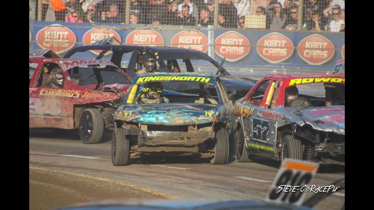 In Car: 400 Lee Kingsnorth - 2024 Unlimited National Banger World Final Night