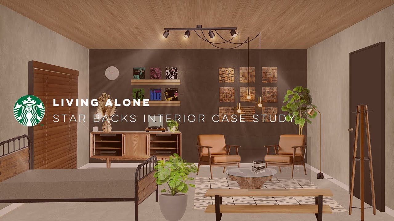 【CASE STUDY】スタバインテリアを再現【一人暮らし】