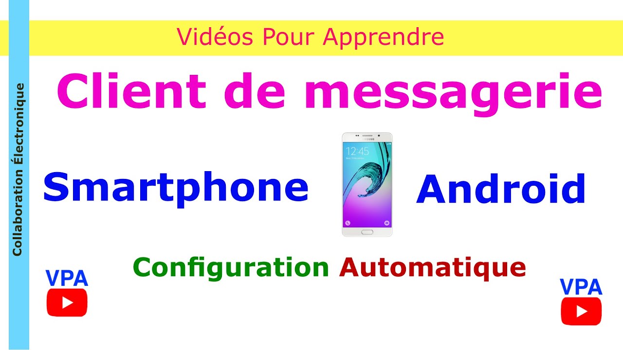Comment ajouter plusieurs comptes e-mails sur un Smartphone sous Androïd.