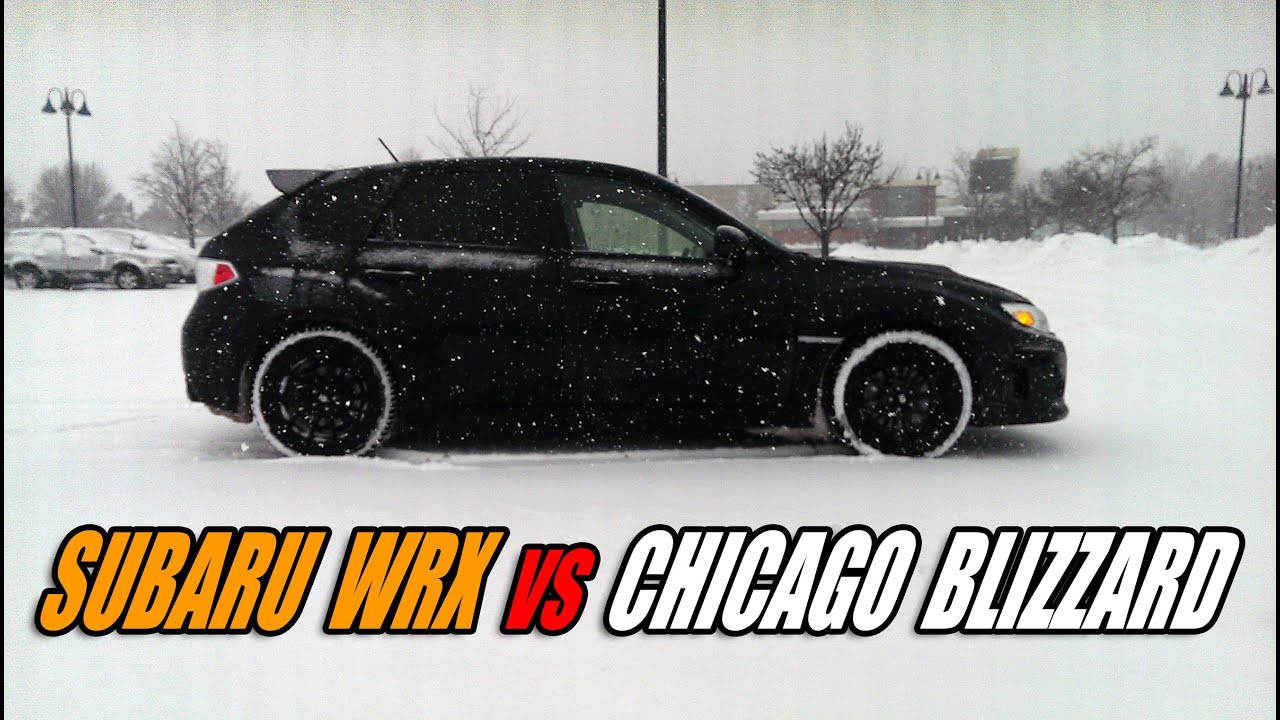 Subaru WRX vs Chicago Blizzard
