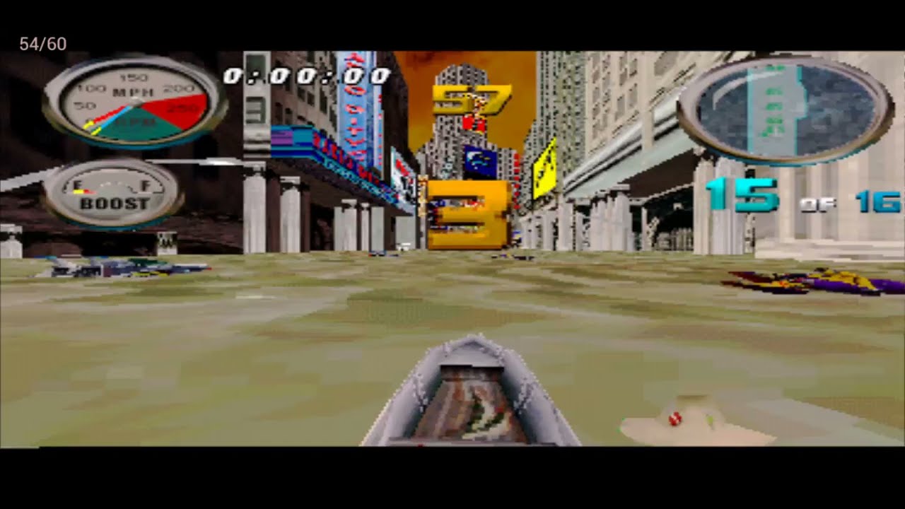 Hydro Thunder - New York Disaster - Chumdinger - Emulator PS1 epsxe Android