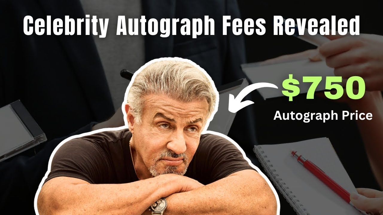 Celebrity Autograph Prices: How Much Do the Stars Charge?