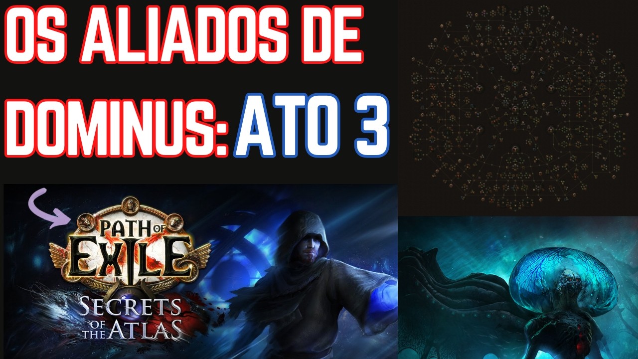 Path of exile 2026 - Ato 3 - Placas de Ascenção + Combo de gemas + Dicas