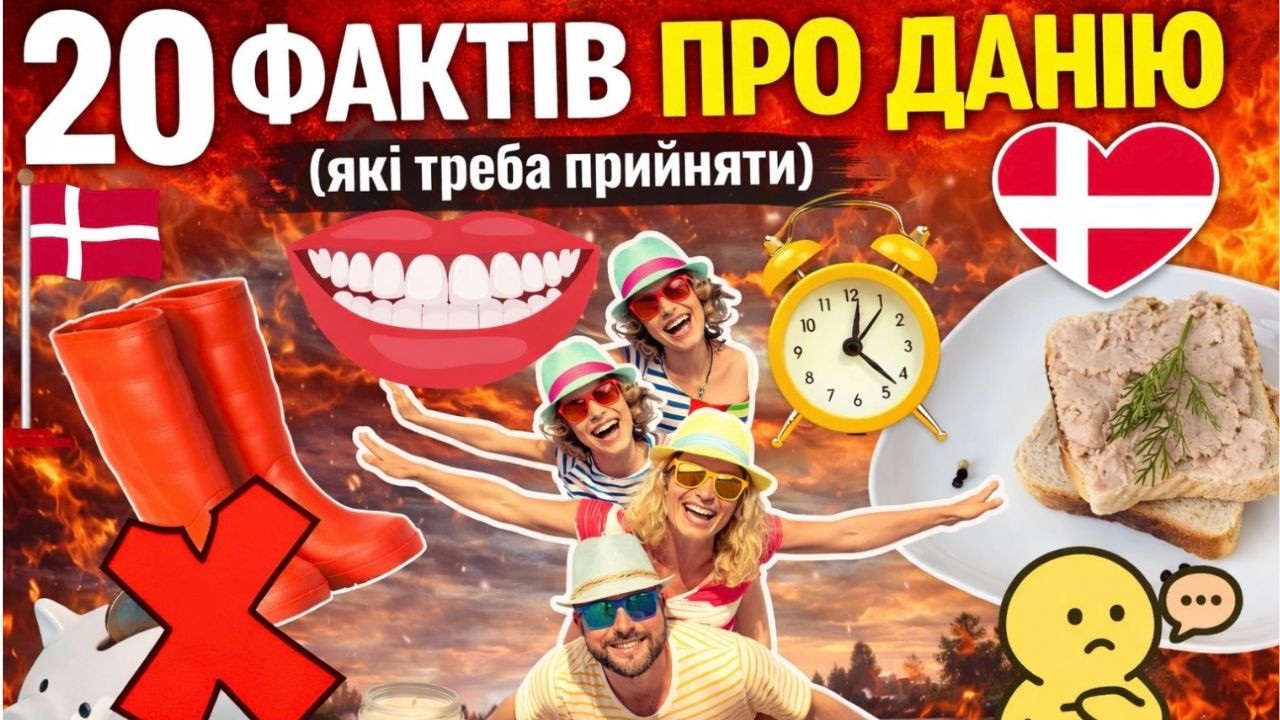 🇩🇰 Деталі життя в Данії, про які мало хто розповість.