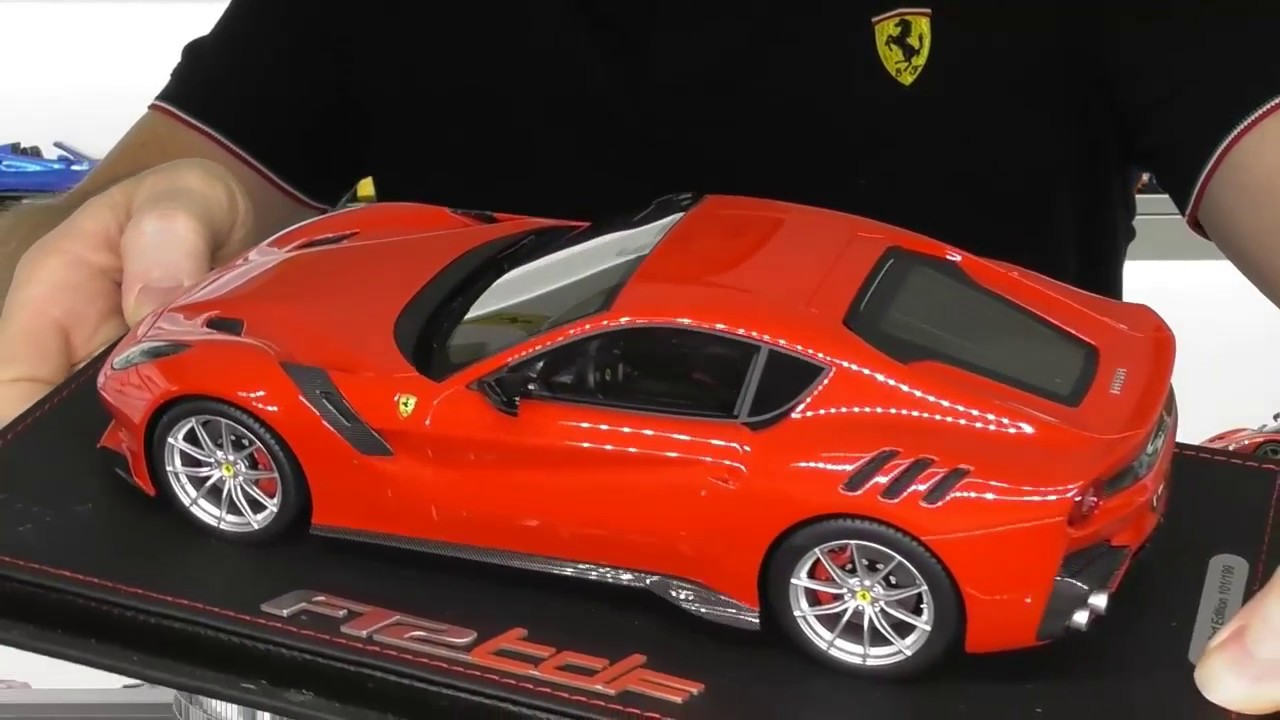 1/18 FERRARI F12 TDF by BBR MODELS 1/18 scale - FULL REVIEW