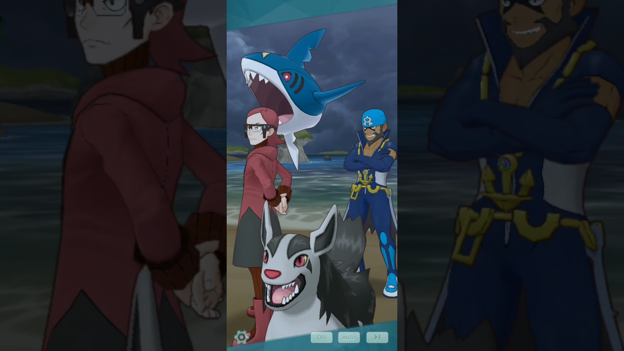 Pokemon masters event: Master of Land and Sea (full story)