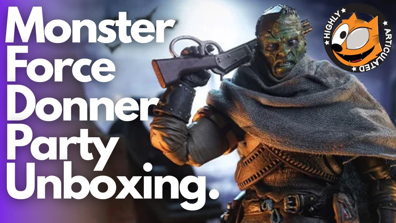 Операция: Monster Force: Распаковка фигурок участников экспедиции Доннера.