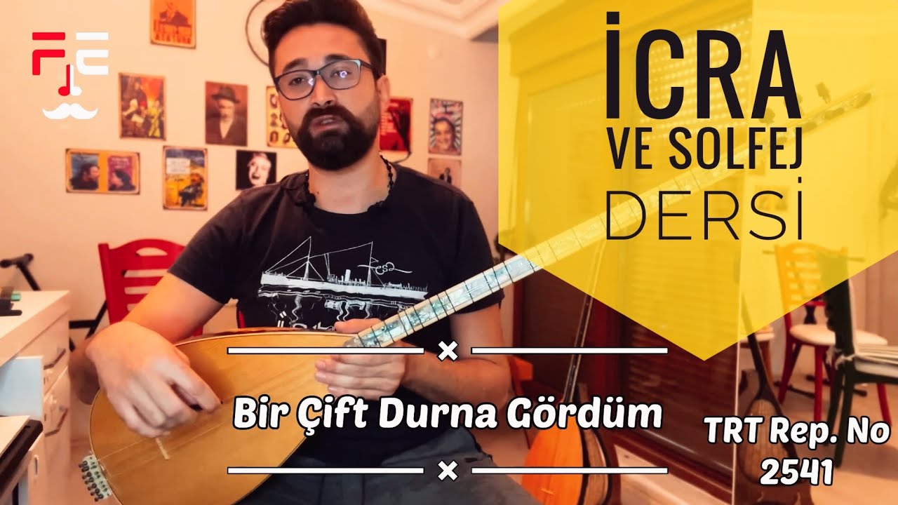 BİR ÇİFT DURNA GÖRDÜM İCRA VE SOLFEJ DERSİ | (Fatih Evsen ile Bağlama Dersleri)