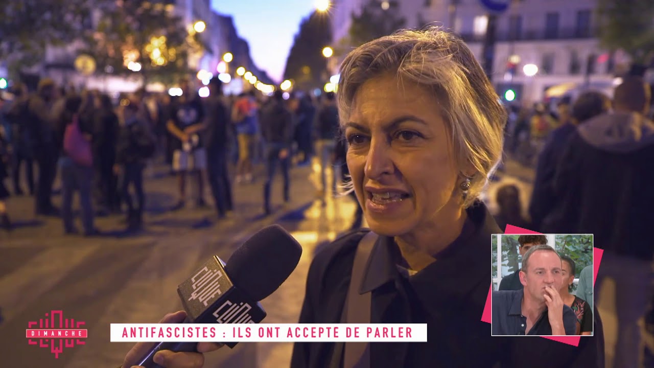 Antifascistes : ils ont accepté de parler - Clique Dimanche - CANAL+