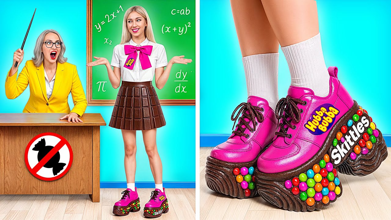 Как Пронести Сладости в Класс | Смешные Моменты от Multi DO Girls