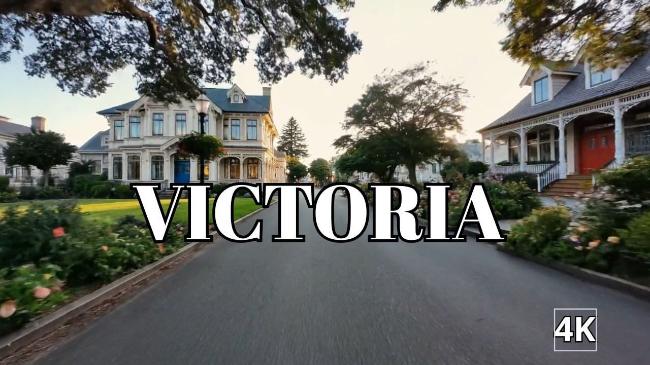 Victoria 🇨🇦 | Relaxing City Walk & Ocean Views | 4K Slow Travel