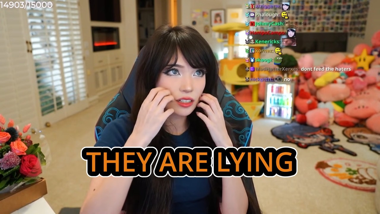 Emiru tilted by drama