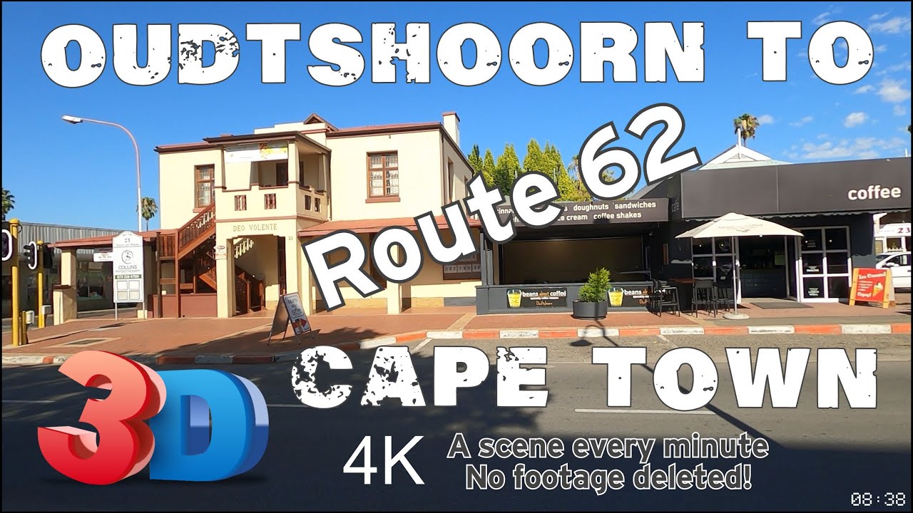 Driver's views ; Oudtshoorn to Cape Town along the R62, R60, and N1. Barrydale, Robertson, etc.