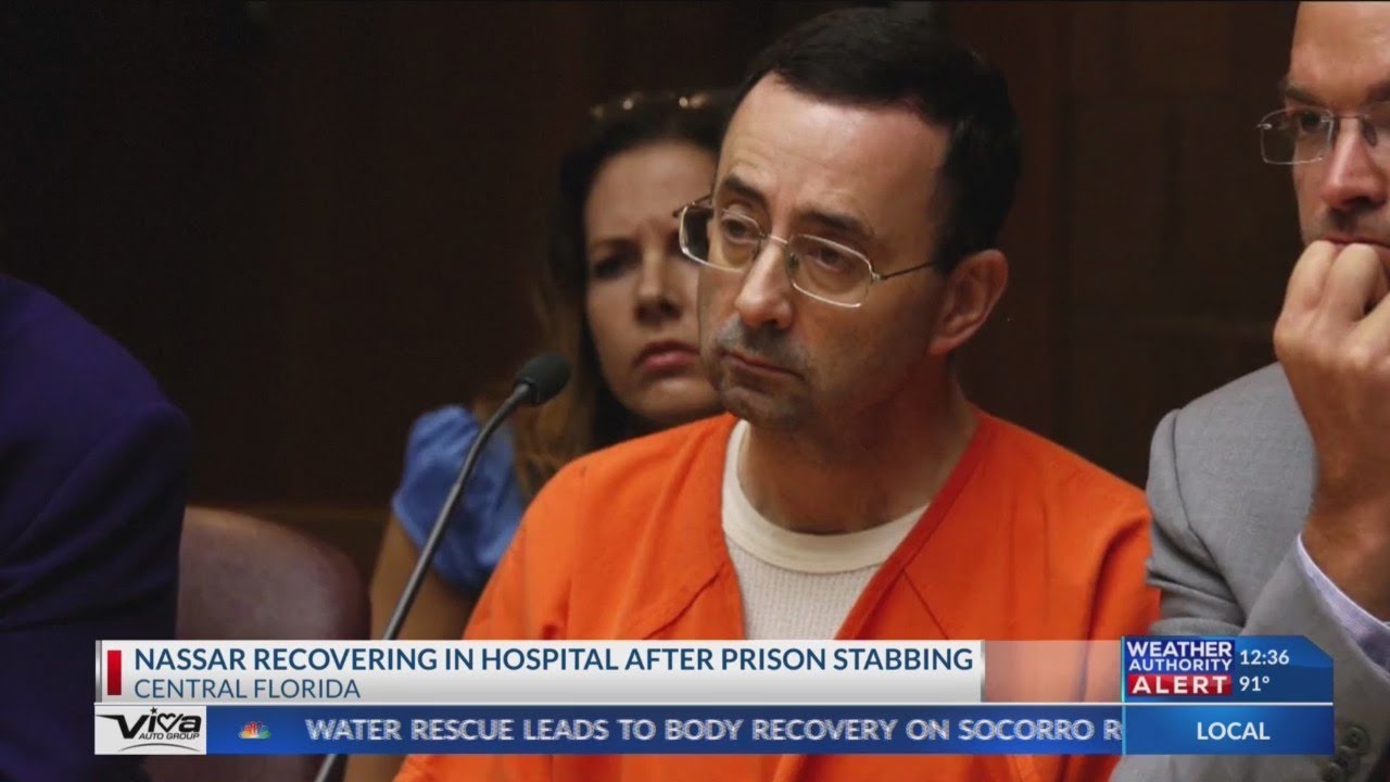 Ex-gymnastics doctor Larry Nassar stabbed multiple times during Florida prison altercation: AP sourc