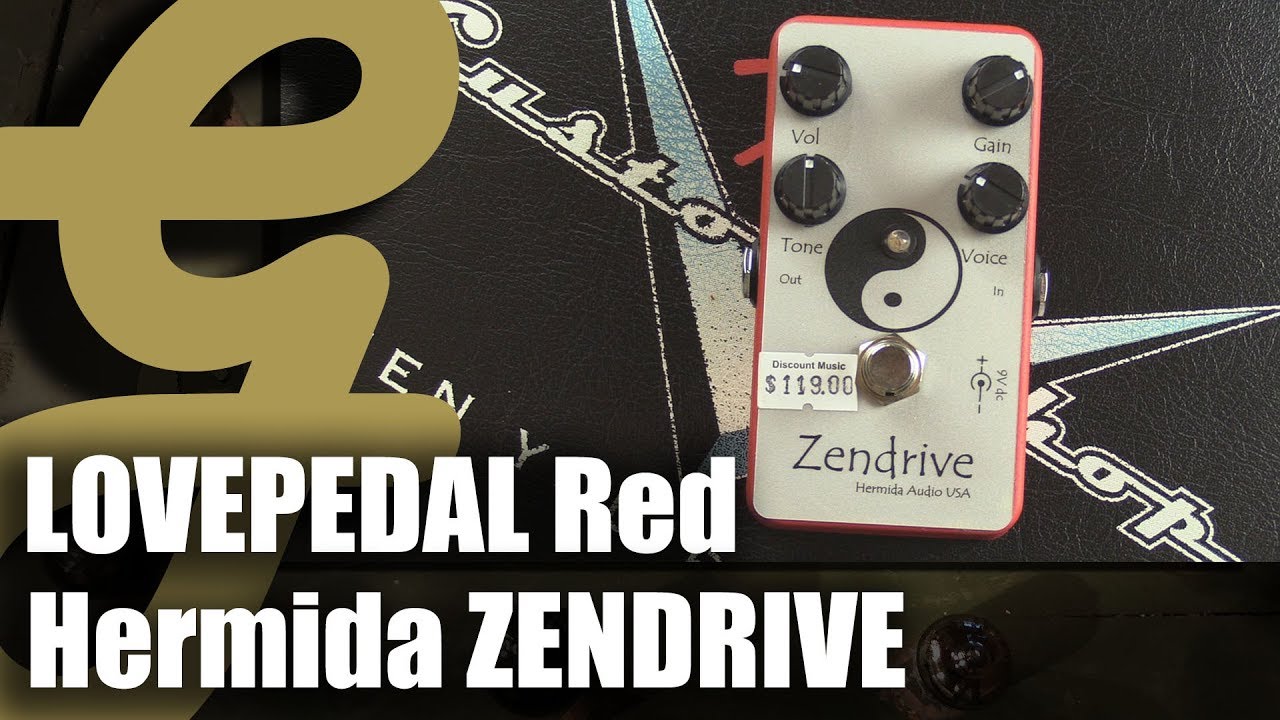 Lovepedal Zendrive Red