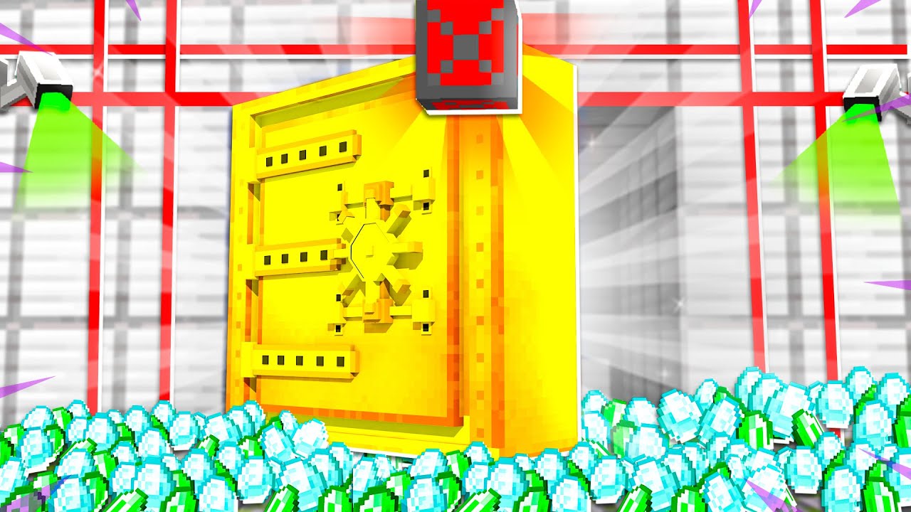 TOP SECRET BANK VAULT IN MINECRAFT!