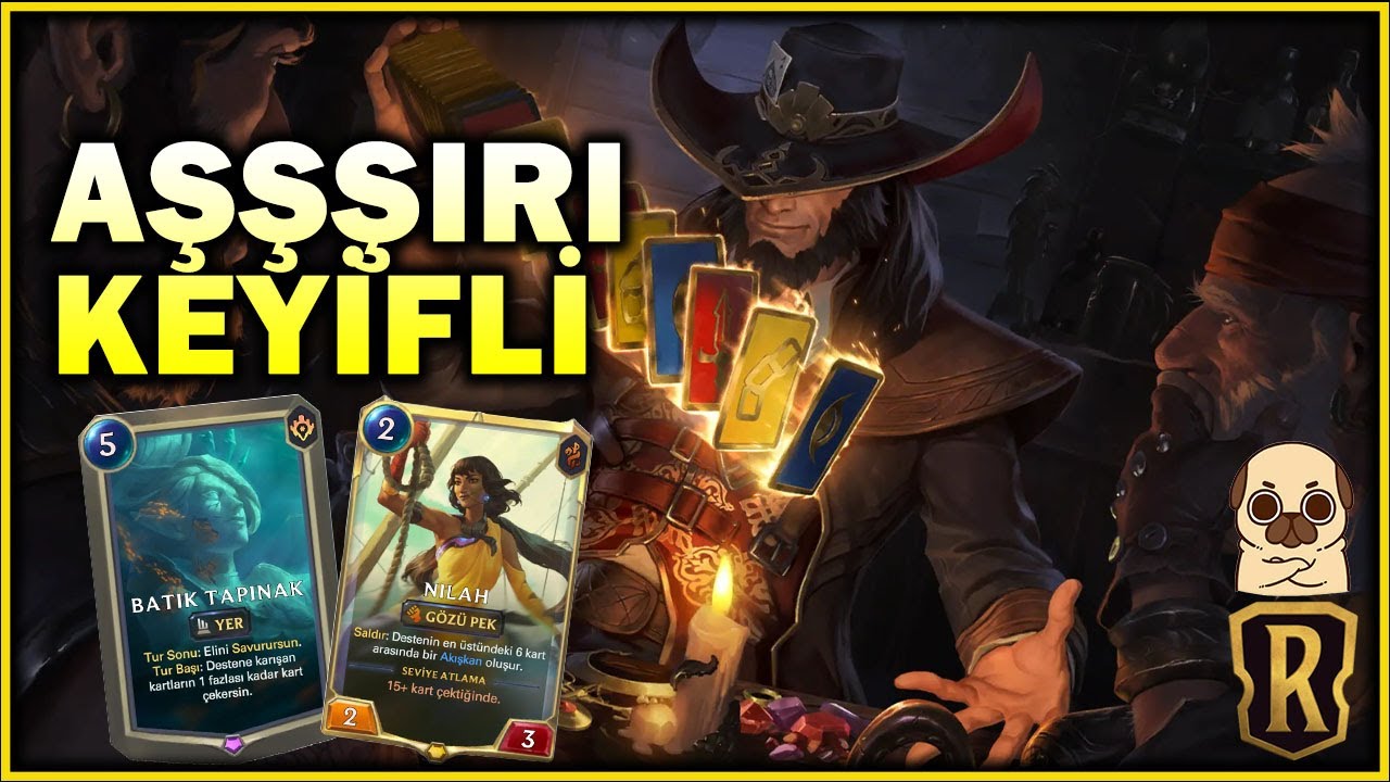 Tek??? Twisted Fate ve Nilah | Legends Of Runeterra (LoR)(Ebedi)