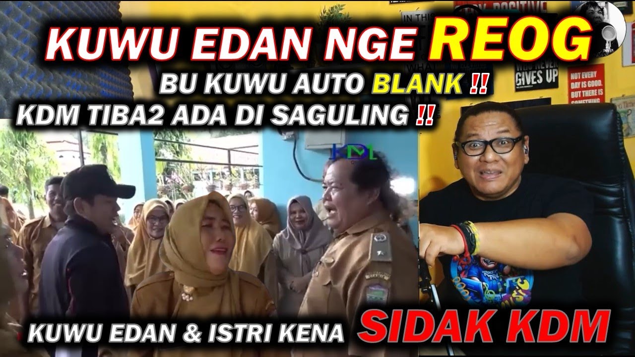 🔴KUWU EDAN NGEREOG❗ KDM KUNJUNGU SEKOLAH BU KUWU NGAJAR