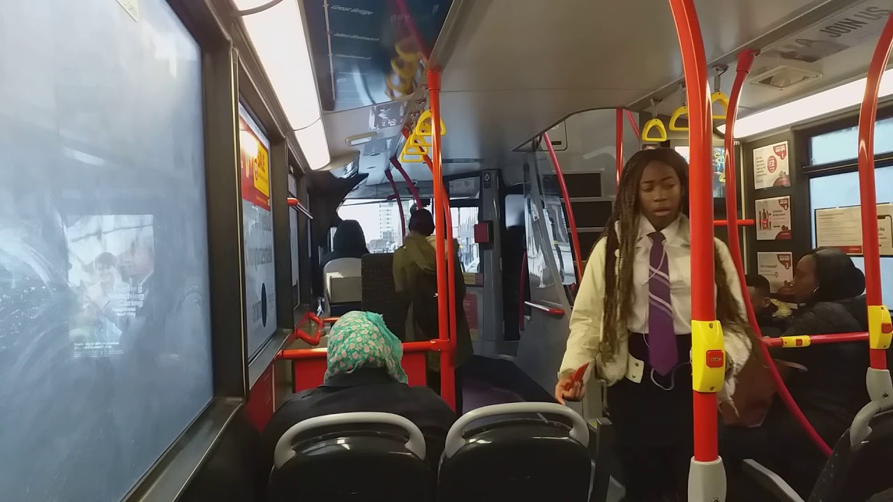 (HD) National Express West Midlands Alexander Dennis ADL Enviro 400/E40D SN64OCK 4966