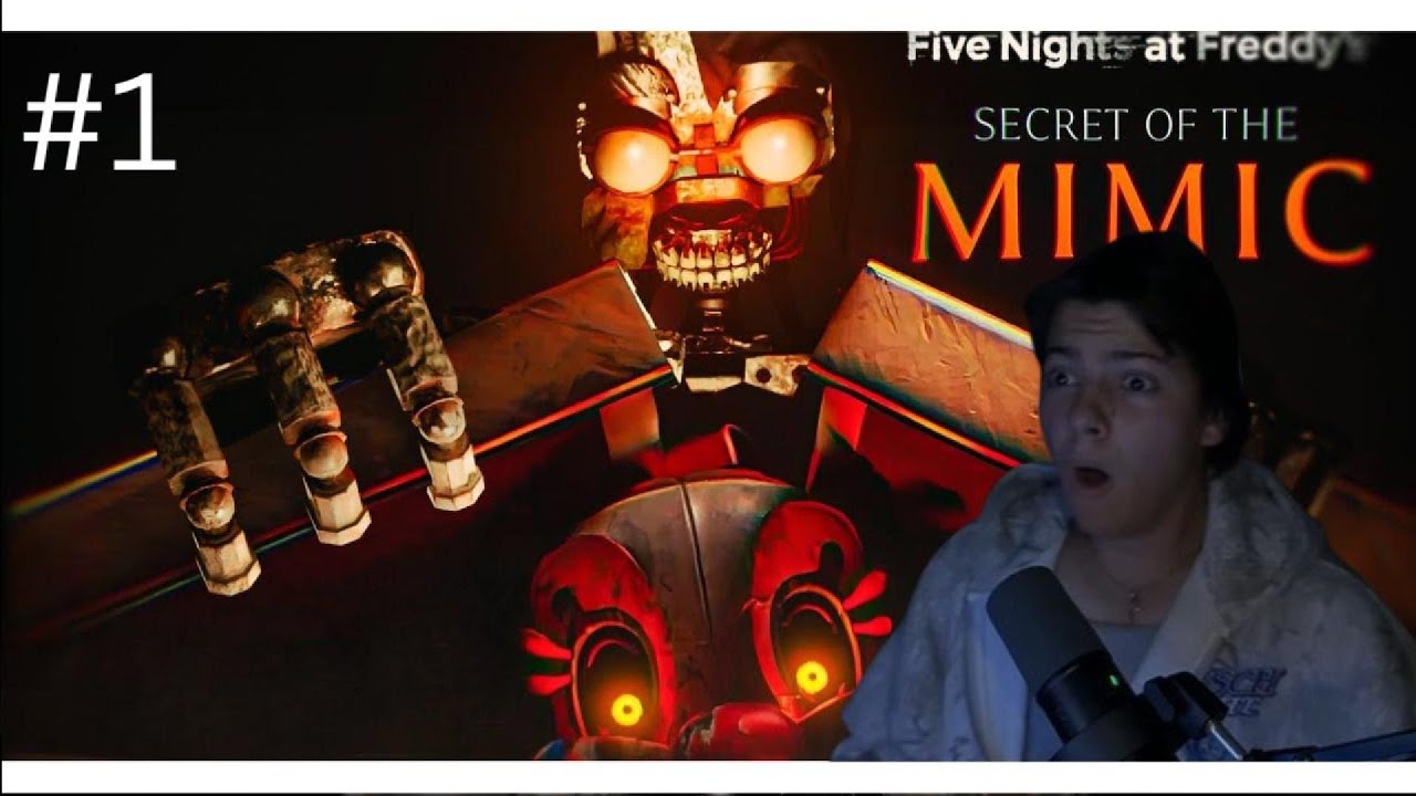 CAN'T BELIEVE MY WIFE TALKED ME INTO THIS | FNAF SECRET OF THE MIMIC PT1 |