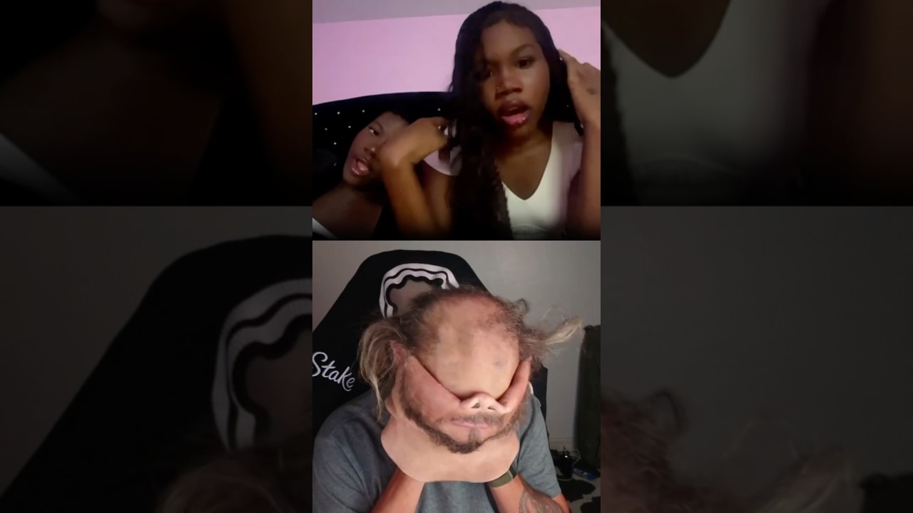 mask reveal prank 💀😭😭😭