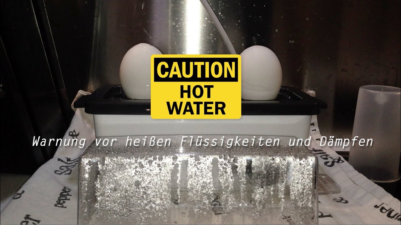 Severin EK 3161 Unboxing & Test - Eierkocher START - Egg Boiler START