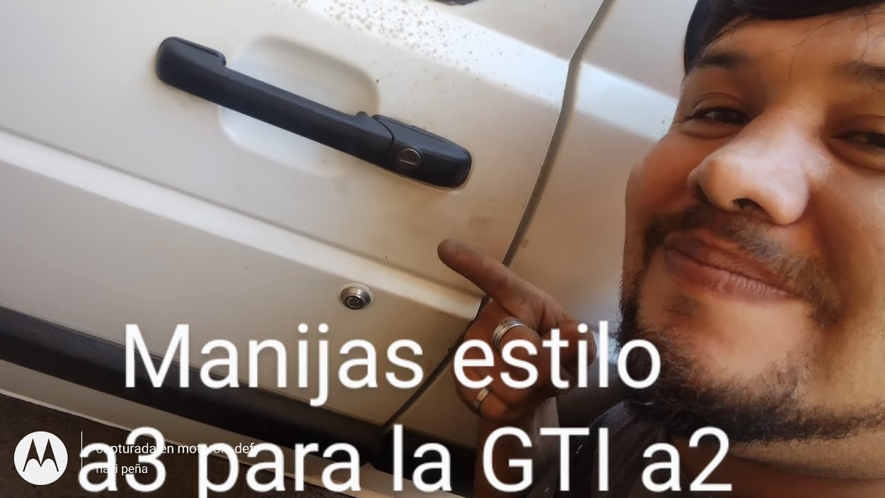 Le pusimos manijas de jalon tipo a3 al gti a2, funcionan? que tan buenos son ? sirven?