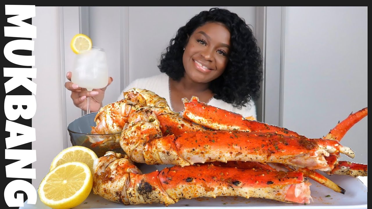 GIANT KING CRAB SEAFOOD BOIL MUKBANG + STORYTIME