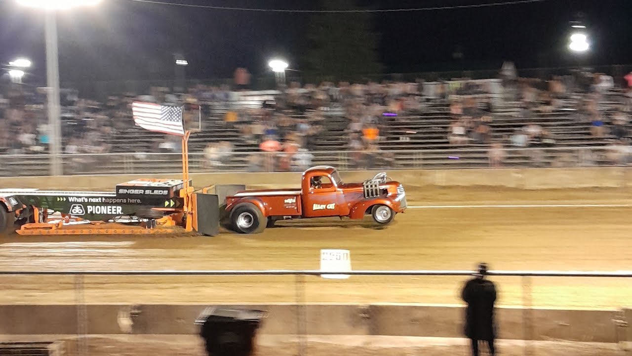 Supermodified TWD pulling trucks at Georgetown Ohio 2023 #truckandtractorpulling
