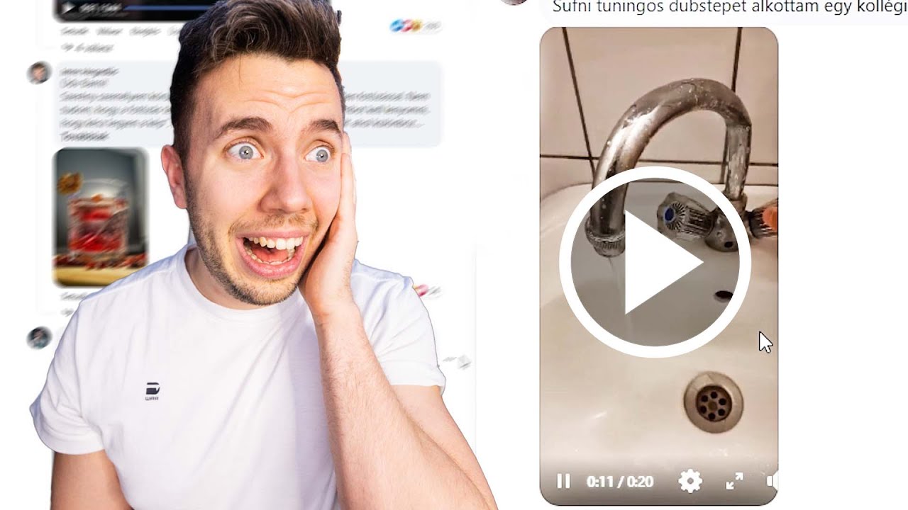 A VÍZCSAP AD HANGOT!!! - BARNI TEHETSÉGKUTATÓJA