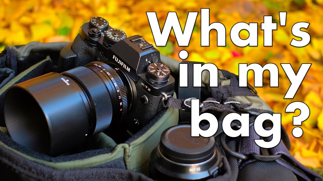 What’s Inside My Camera Bag 2021 - Fujifilm