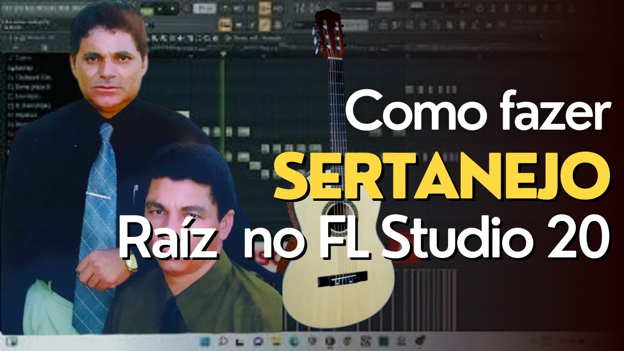 COMO Produzir Uma Musica SERTANEJO RAIZ no FL STUDIO 20||como fazer passo a passo|| SIMPLES!! Part 1