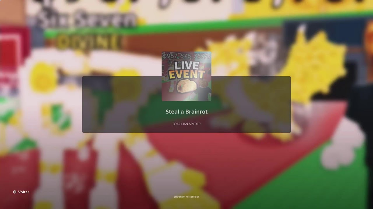 Roubando e jogando a terça dos tacos