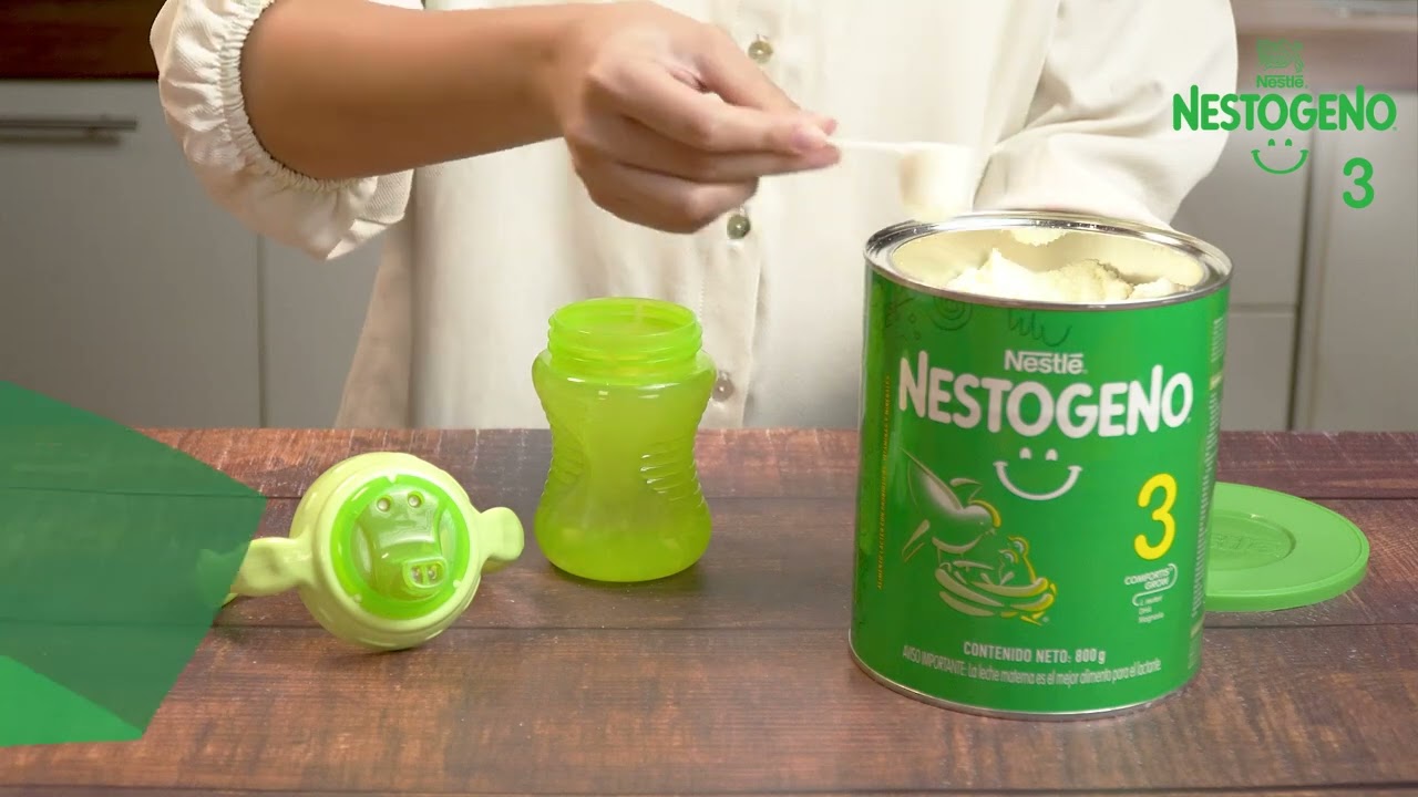 &iquest;C&oacute;mo preparar la NESTOGENO&reg; 3 de tu hijo?
