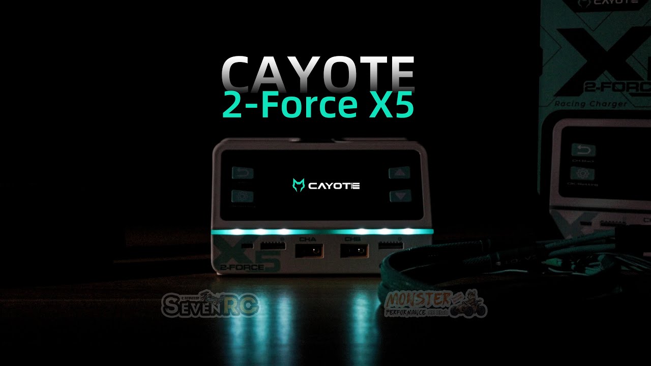 UNBOX CAYOTE 2-Force X5 High-end racing battery charger 高端竞赛电池充电器