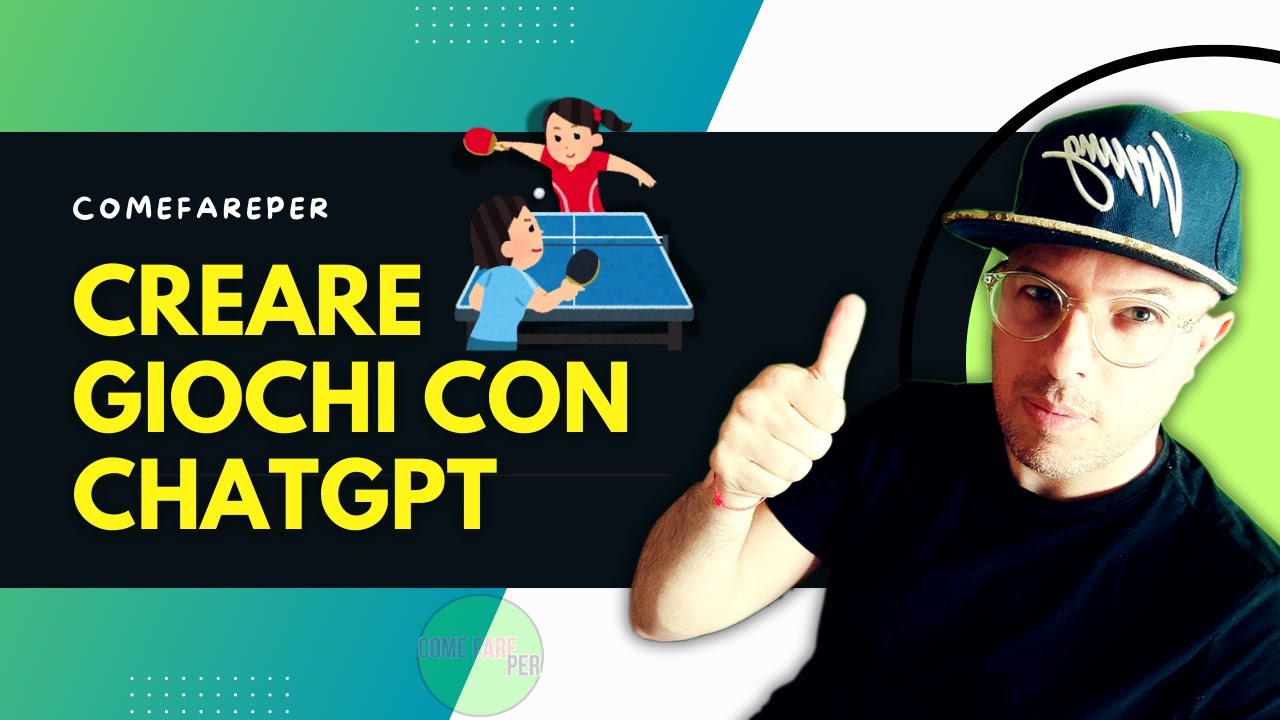 Come CREARE GIOCHI CON CHATGPT [PING PONG] 🎮🤖
