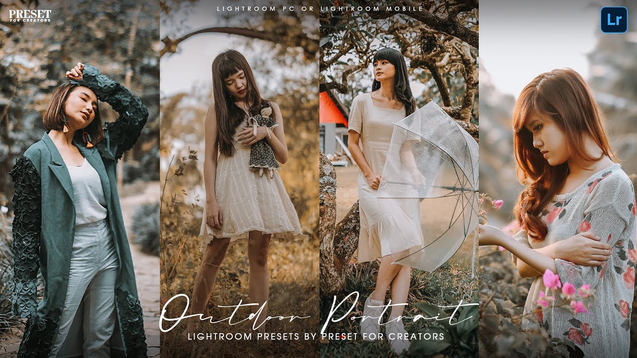 Outdoor Portrait Presets | Lightroom Mobile Presets | Free DNG File | Preset for Creators