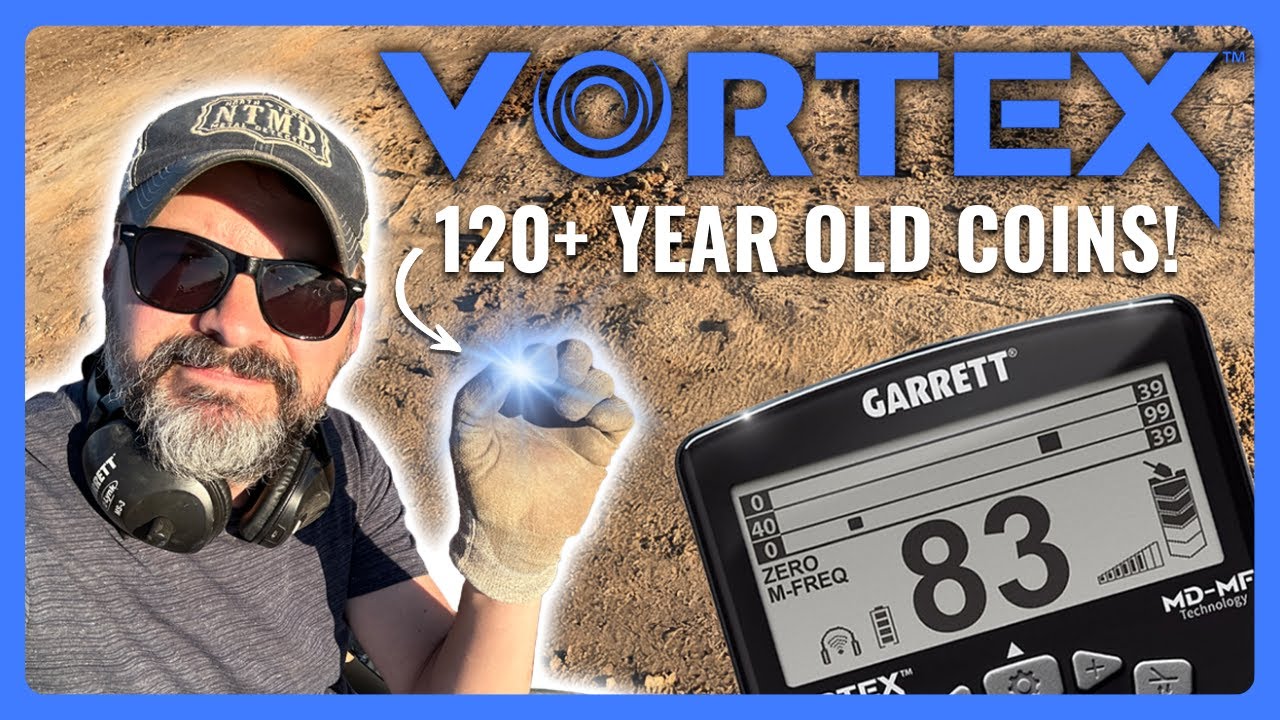 120+ YEAR OLD COINS Found Metal Detecting with the GARRETT VORTEX VX9!