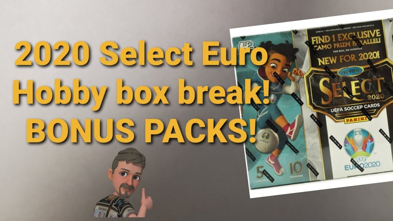 box break! 2020 Euro Select soccer! plus bonus packs!