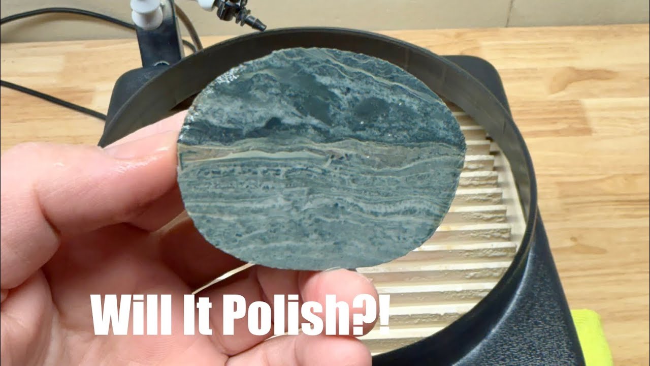 Polishing Rocks | Slabs to Cabs | Saving an End Cut!