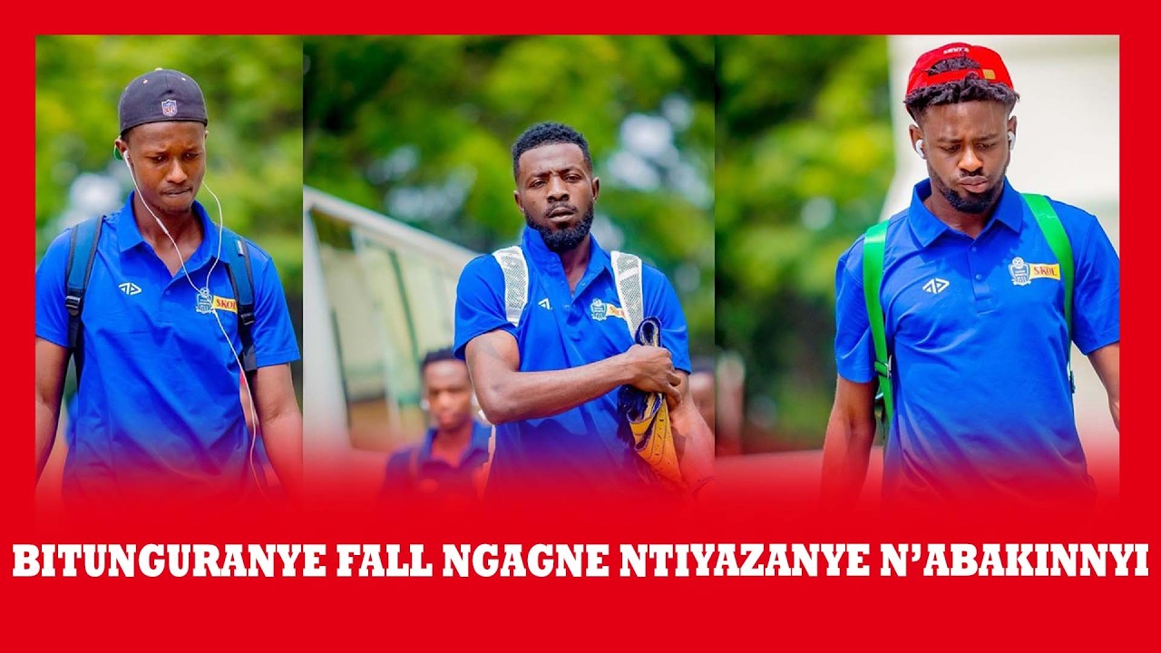 BITUNGURANYE FALL NGAGNE NTIYAZANYE N’ABAKINNYI || REBA UKO ABAKINNYI BA RAYON BAGEZE KURI STADE