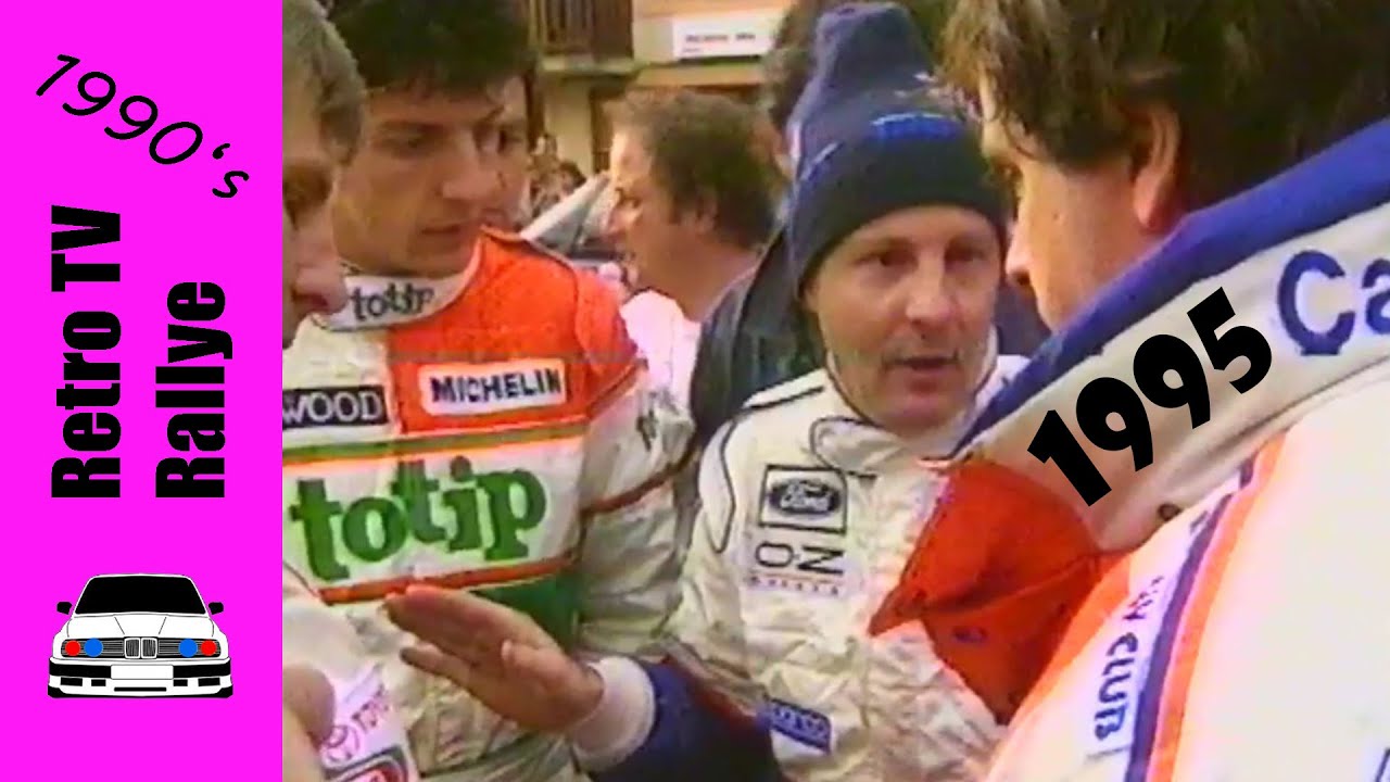 63e Rallye Monte Carlo 1995 | Retro TV | Andrea Aghini Francois Delecour Jean Ragnotti Sainz | TF1