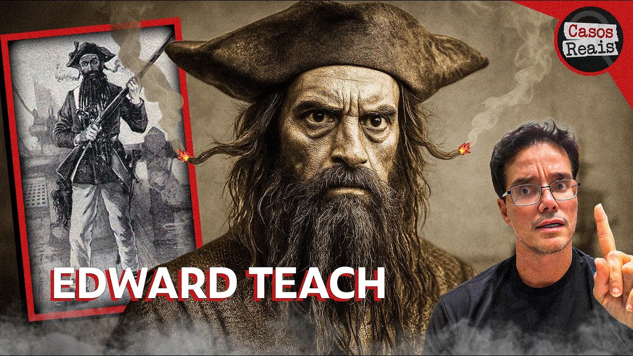 EDWARD TEACH: A VERDADEIRA E REAL HISTÓRIA DO PIRATA BARBA NEGRA