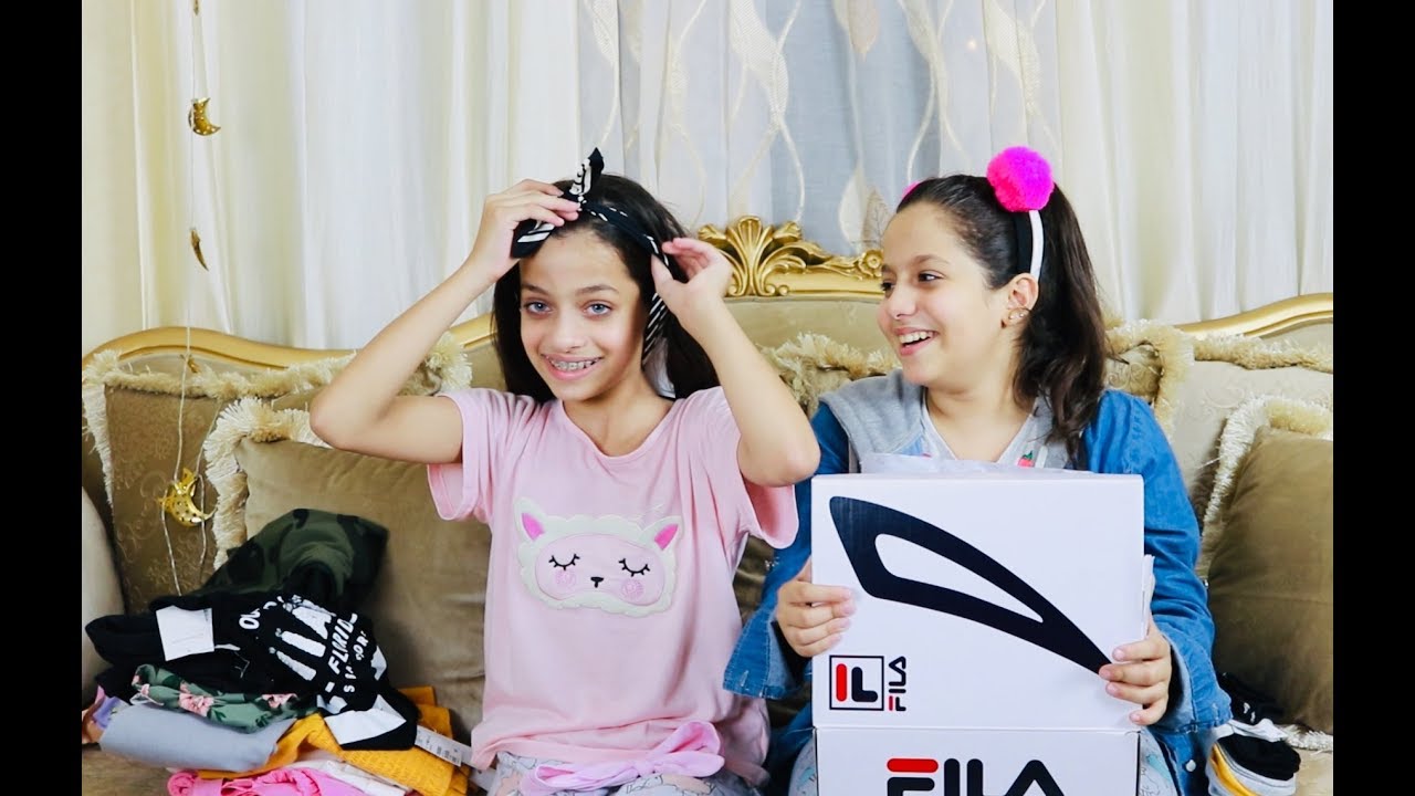 مشتريات العيد  روان وريان 👭 2019 !!!!