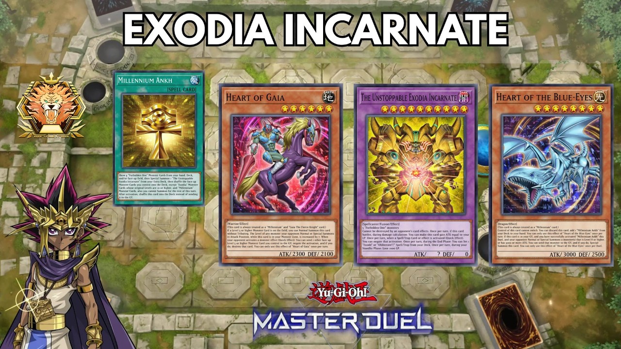 New Gaia Makes Exodia Unstoppable - Grandpa's Deck is COMPLETE vs META!! | Yu-Gi-Oh Master Duel