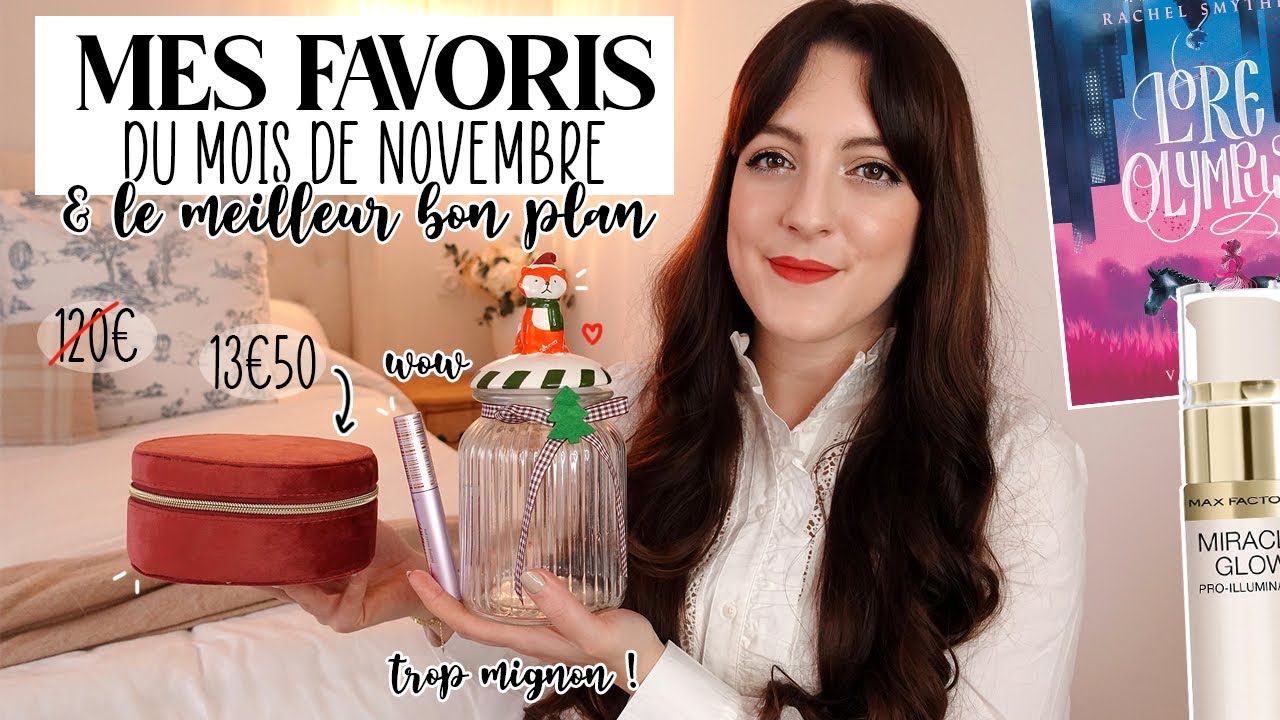 FAVORIS DU MOIS DE NOVEMBRE : que des pépites & LE meilleur bon plan pour Noël (13€)✨| LOdoesmakeup