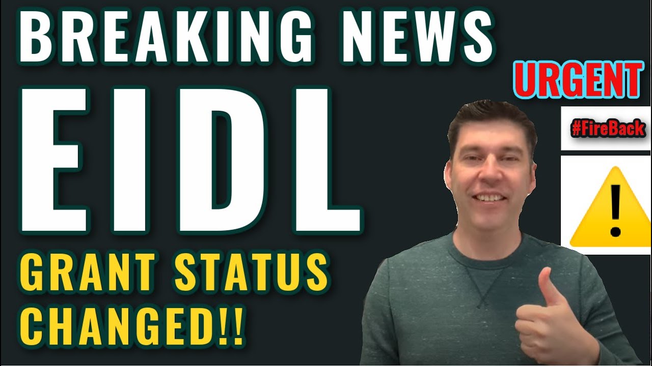 Breaking EIDL GRANT UPDATE- The SBA will Approve Denied Targeted Advance Grants $10,000 New Info!