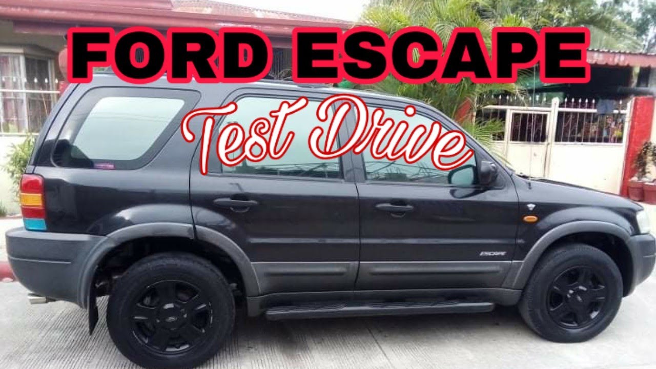 TEST DRIVE ON 4X4 FORD ESCAPE XLT